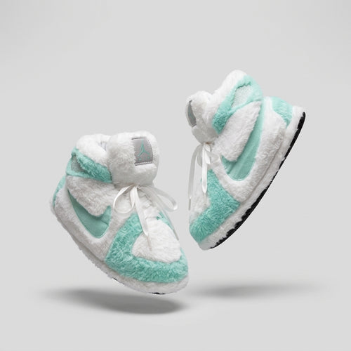 AJ 1 Mint Retro Hi Top Trainer Sneaker Slippers