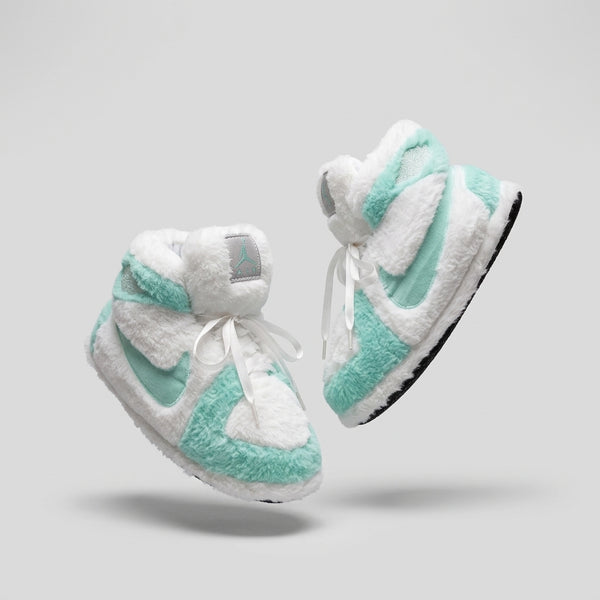 AJ 1 Mint Retro Hi Top Trainer Sneaker Slippers
