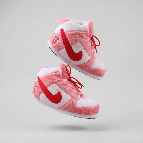 AJ 1 Pink Mist Retro Hi Top Trainer Sneaker Slippers
