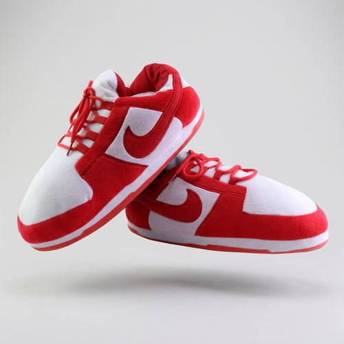 Red SB Dunks Retro Low Top Unisex Trainer Sneaker Slippers