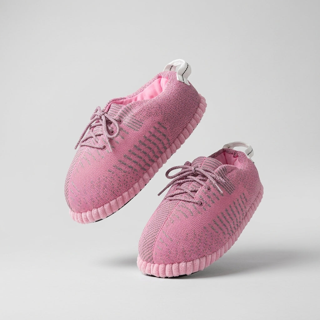 YZ Boost 350 V2 Reflective Luminous Pink Trainer Sneaker Slippers