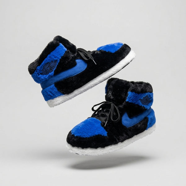 AJ 1 Retro Royal Blue Hi Top Trainer Sneaker Slippers