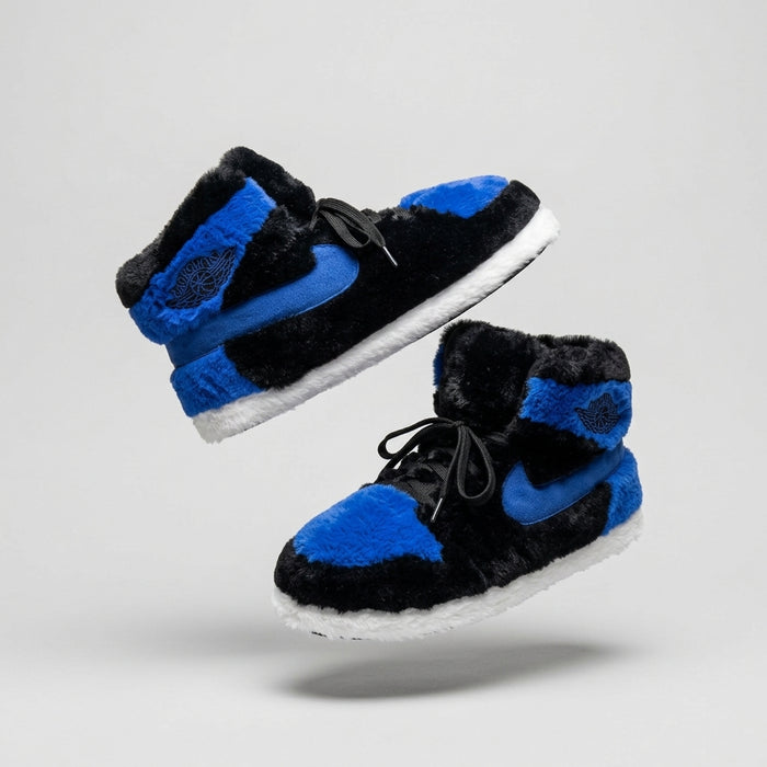 AJ 1 Retro Royal Blue Hi Top Trainer Sneaker Slippers