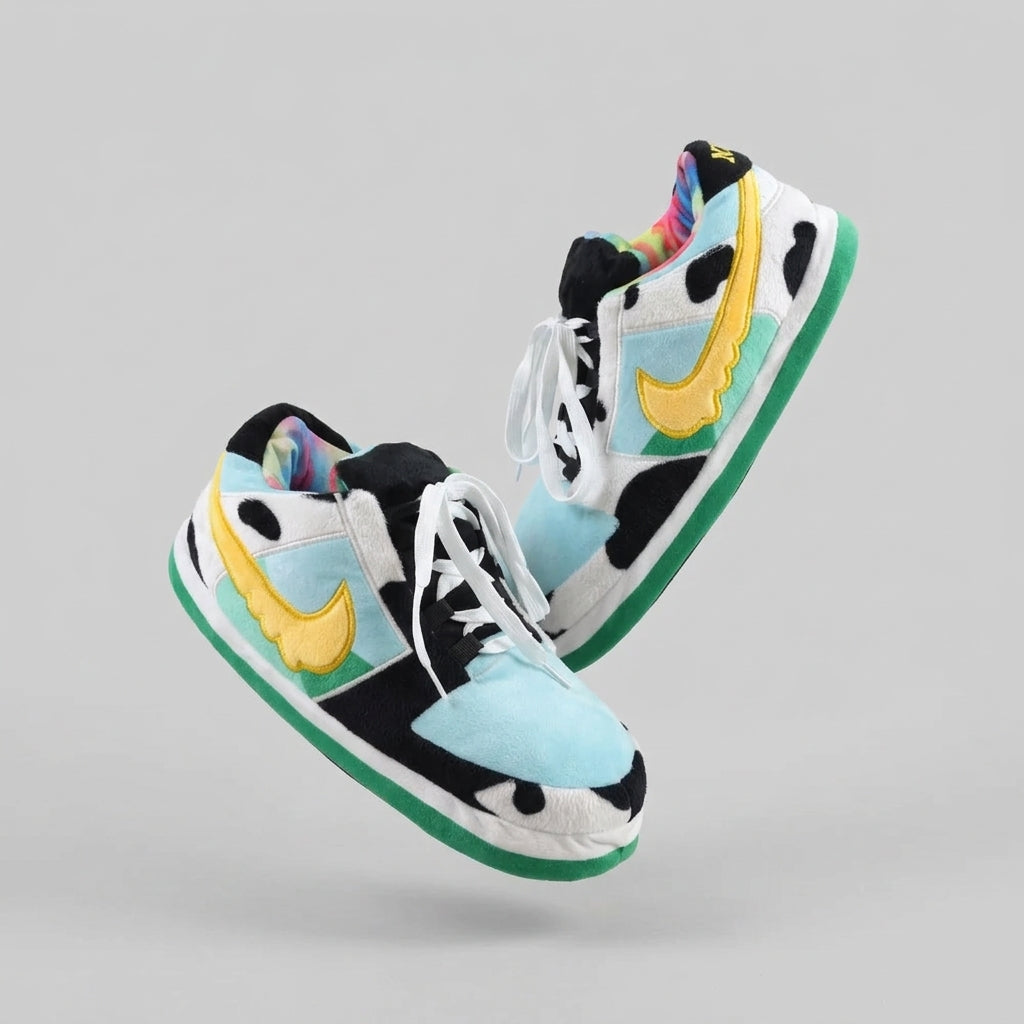 Chunky Dunky Retro Low Top Unisex Trainer Sneaker Slippers