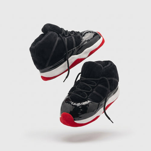 AJ 11 GOAT Concord Retro Black Hi Top Trainer Sneaker Slippers